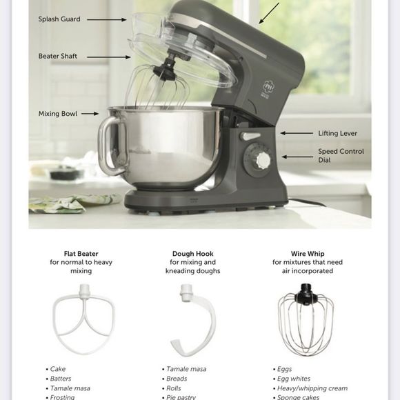 VIDA SANA 7-QT DELUXE MIXER - Picture 2 of 4